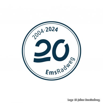 Logo 20 Jahre EmsRadweg