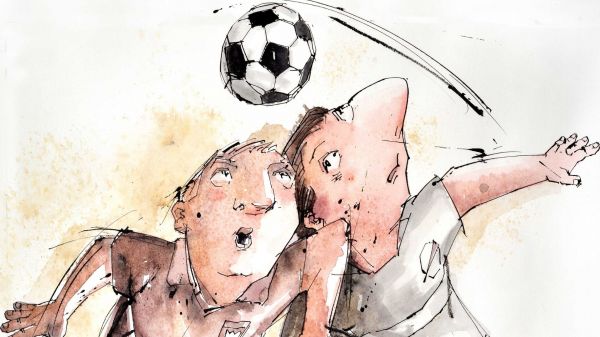 "Das Fußball-abc" Karikaturen und die Liebe zum Fußball 