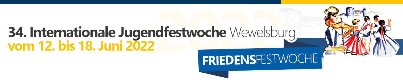 34. Internationale Jugendfestwoche 2022 12. bis 18.Juni 2022 - Wewelsburg - Germany
