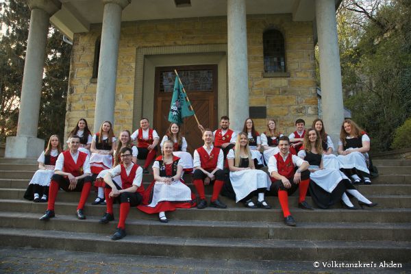 Gruppenbild Volkstanzkreis Ahden