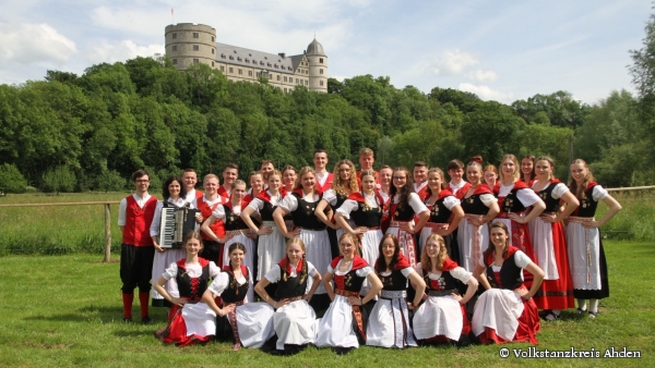 Gruppenbild Volkstanzkreis Ahden