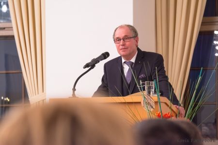 Landrat Manfred Müller  beim Neujahrsempfang des Kreises Paderborn © Foto: Amt für Presse- und Öffentlichkeitsarbeit, Kreis Paderborn, Anna-Sophie Schindler