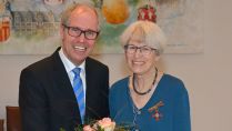 Sighild Hillebrand erhielt das Verdienstkreuz am Bande des Verdienstordens der Bundesrepublik Deutschland