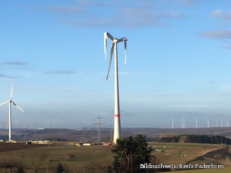 Havarie Windkraftanlage