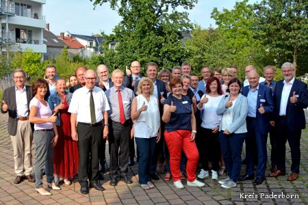 zu sehen sind die Teilnehmer der diesjährigen Ökoprofit-Runde