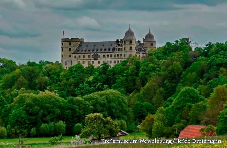 Wewelsburg im Frühling