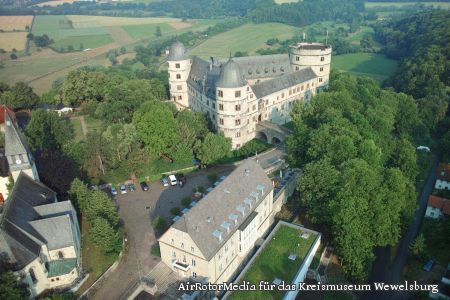 Luftaufnahme der Wewelsburg