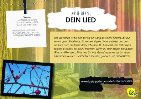 Kulturrucksackprogramm 2020