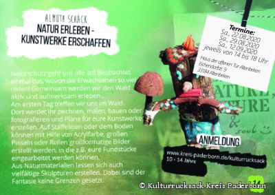 Pläne für Kunstwerke werden durch zeichnen, malen, bauen und fotografieren erstellt