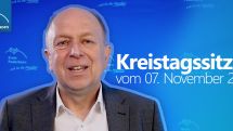 Kreistagssitzung im November 2022