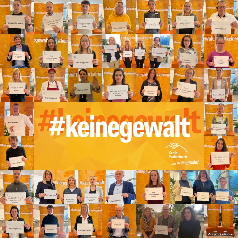 #keinegewalt - Internationaler Gedenktag gegen Gewalt an Frauen