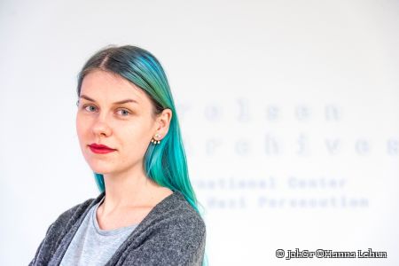 Hanna Lehun Im Rahmen der Aktionswoche für NS-Überlebende aus der Ukraine wird am Mittwoch, den 29. Juni, um 17.30 Uhr der Online-Vortrag „Briefe ukrainischer Zwangsarbeiter:innen zwischen 1941 und 1945. Perspektiven auf ihre Erforschung während des aktuellen Krieges in der Ukraine“ von Hanna Lehun angeboten. (Foto: JohGr ©Hanna Lehun)