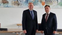 Verabschiedung des türkischen Generalkonsul Ahmet Faik Davaz