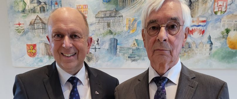  Verleihung Bundesverdienstorden an Gerhard Eikel