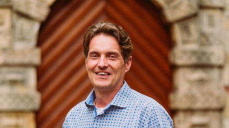 Reinhard Fromme gibt einen Einblick in die Tagebücher Kaspars von Fürstenberg (Foto: Lina Loos ©Kreismuseum Wewelsburg)