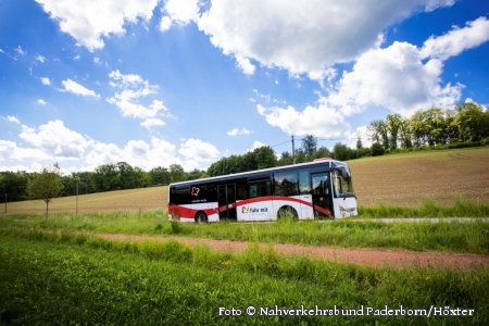 Die Busse des Regionalverkehrs sind nicht vom Streik betroffen.