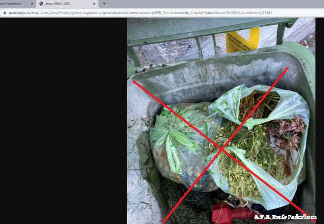 Kein Plastik in die Biotonne