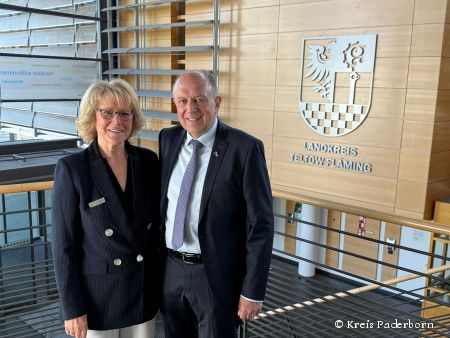 Landrätin Cornelia Wehlan und Landrat Christoph Rüther © Kreis Paderborn 