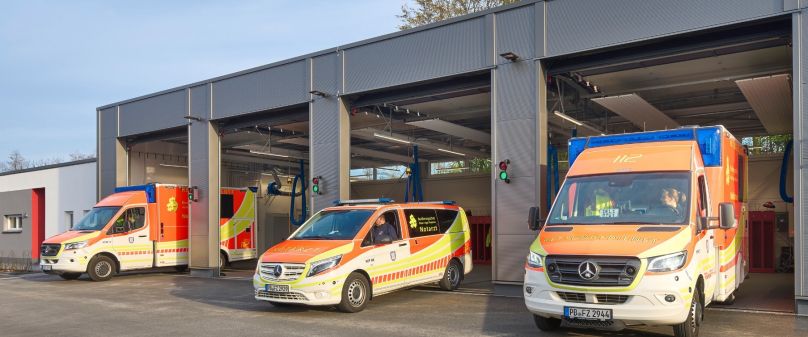 Neue Rettungswache des Kreises Paderborn in Delbrück 