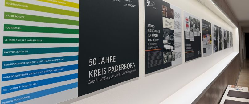 Geschichtsträchtige Ausstellung im Paderborner Kreishaus