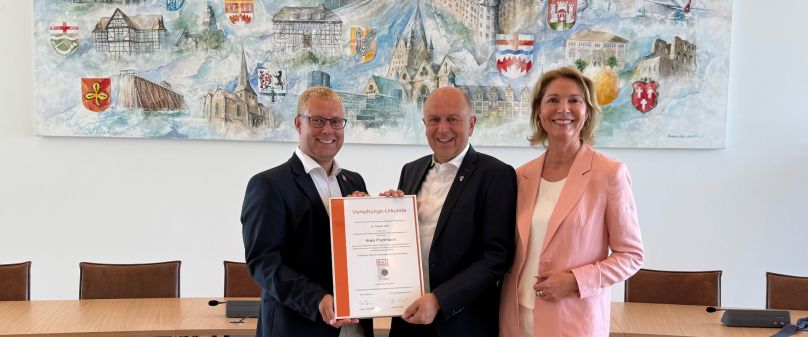 Kreisverwaltung Paderborn erneut für Mittelstandsfreundlichkeit ausgezeichnet 