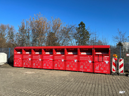 Es stehen Hunderte Altkleidercontainer in Stadt- und Kreisgebiet. 