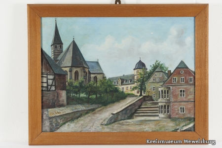 Kreismuseum Wewelsburg startet Aufruf:   Gemälde von Leoncé Besengez gesucht