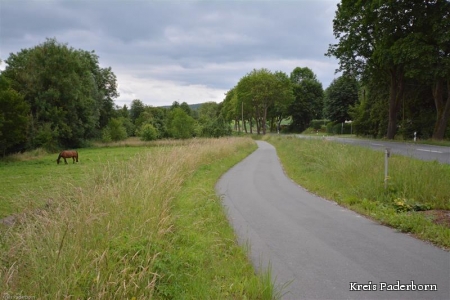 Almeradweg in Paderborn-Wewer wieder befahrbar 