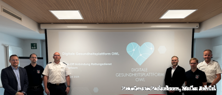 Digitale Gesundheitsplattform OWL  Rettungskräfte greifen ab 2025 auf Notfalldaten in Echtzeit zu