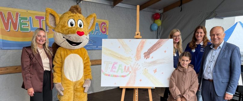 Siegerbild des Kreativwettbewerbs „Starke Kinder, starke Zukunft“ des Kreisjugendamtes prämiert