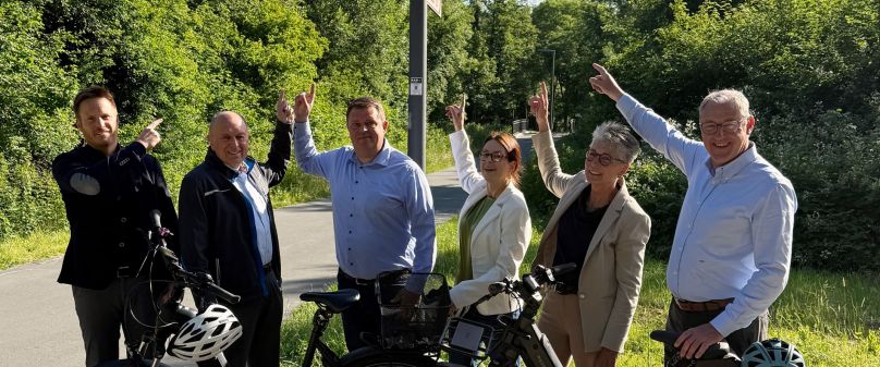 Sicher auf dem Rad ans Ziel im Kreis Paderborn dank klarer Beschilderung