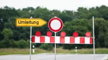 Sperrung der K1 in Paderborn-Neuenbeken