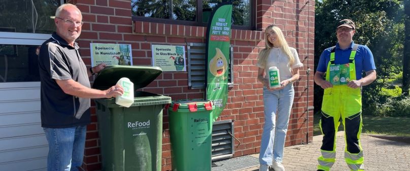 Aus Altfetten und Speiseölen wird grüne Energie: 