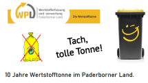 10 Jahre gelbe Wertstofftonne im Paderborner Land