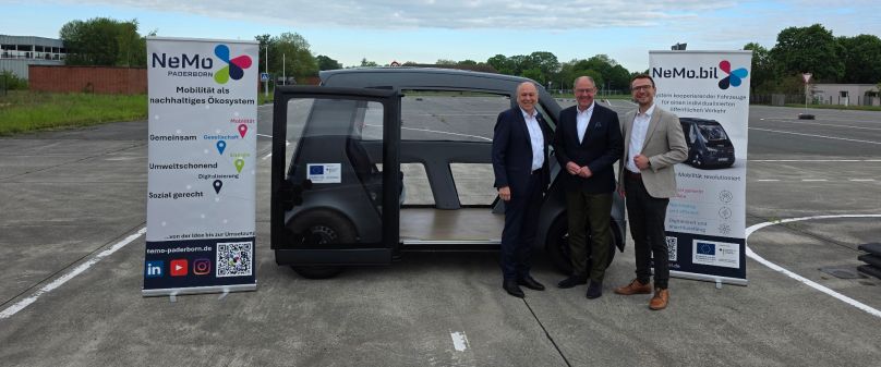 NeMo setzt den Testfahrten-Zyklus in Paderborn fort