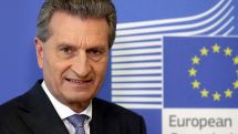 Neujahrsempfang des Kreises Paderborn im Januar 2017 mit EU-Kommissar Günther H. Oettinger 