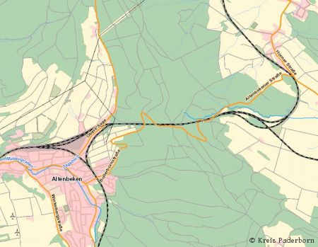 L 755 Altenbeken - Langeland © Kreis Paderborn