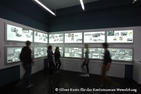 Chronologie „Die SS und Wewelsburg“ (Foto: Oliver Krato für das Kreismuseum Wewelsburg)