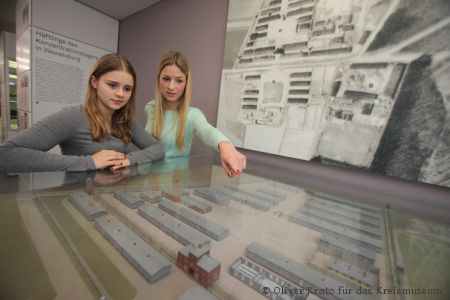 Modell des Konzentrationslagers Niederhagen, Foto: Oliver Krato für das Kreismuseum Wewelsburg