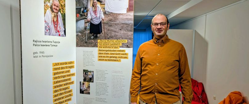 Zehn Lebensgeschichten von Menschen, die NS-Verfolgung und heutigen Krieg in der Ukraine erleben
