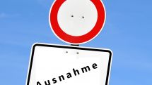Ausnahmen und Befreiungen