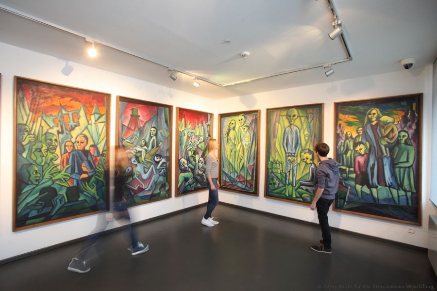 Der Glahé-Zyklus (Fotos: Oliver Krato für das Kreismuseum Wewelsburg)