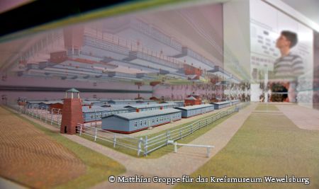 Modell des Konzentrationslagers Niederhagen (Foto: Matthias Groppe für das Kreismuseum Wewelsburg)