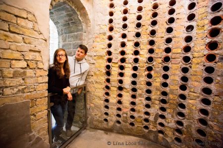 Der von KZ-Häftlingen errichtete Weinkeller in der Wewelsburg (Foto: Lina Loos für das Kreismuseum Wewelsburg)