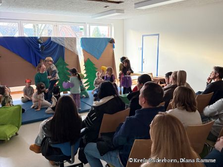 Wenn aus einer Vorlesegeschichte lebendiges Theater wird. ©Kreis Paderborn, Diana Ramme