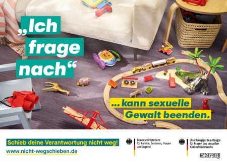 Plakat "Schieb den Gedanken nicht weg"