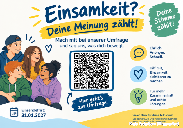 Flyer Befragung Einsamkeit