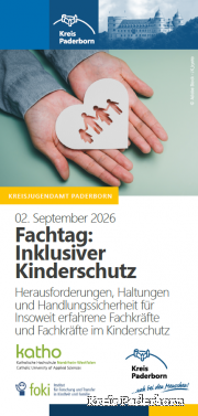 Flyer Fachtag inklusiver Kindesschutz 02.09.2026