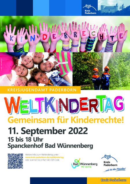 Plakat Weltkindertag 2022