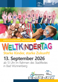 Plakat Weltkindertag 2026